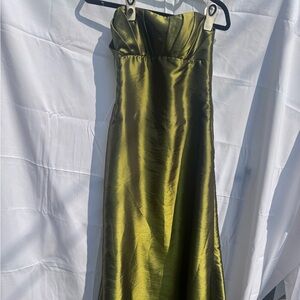 Jim hjelm Satin Maxi Dress